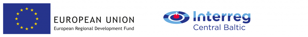 EU and Interreg Baltic logo.