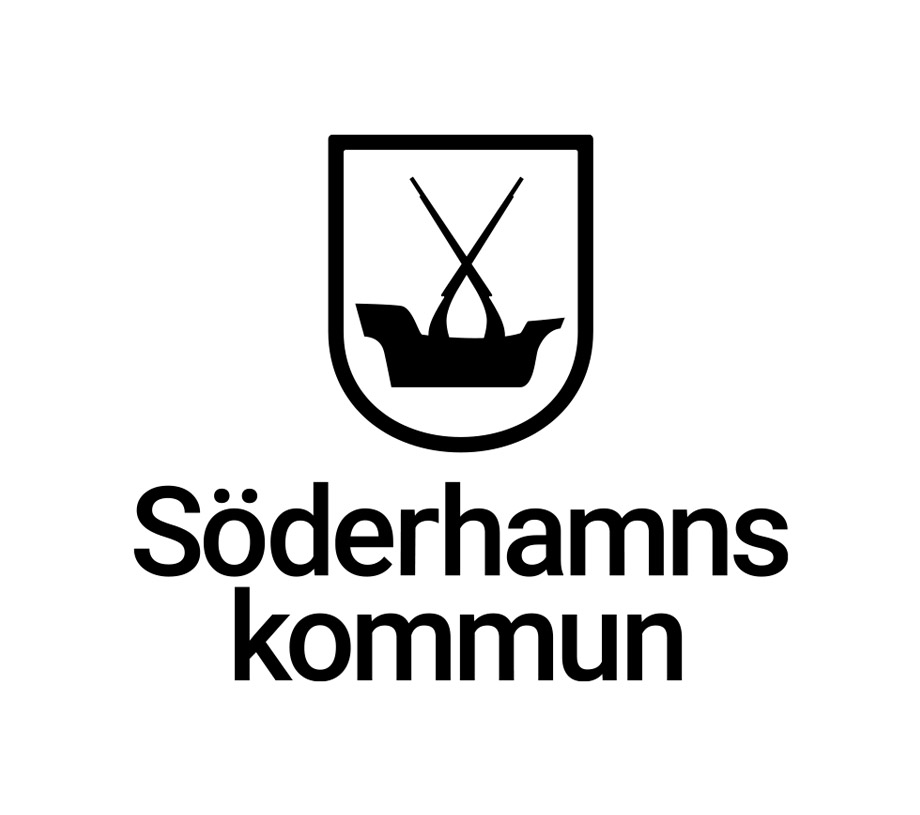 The Municipality of Söderhamn logo.